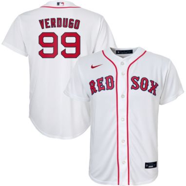 sorry, Nike Youth Replica Boston Red Sox Alex Verdugo #99 Cool Base White Jersey is currently out of stock
