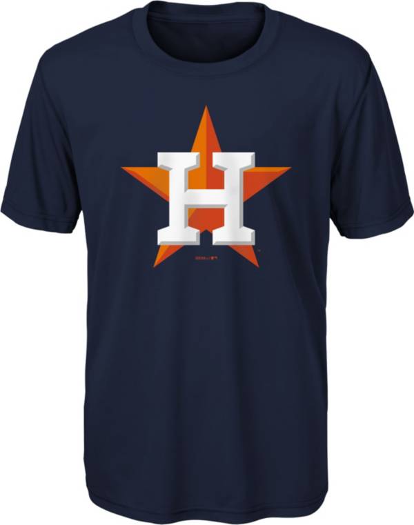 Outerstuff Youth Houston Astros Navy Logo T-Shirt