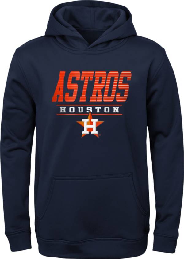 MLB Team Apparel Youth Houston Astros Navy Winstreak Pullover Hoodie product image