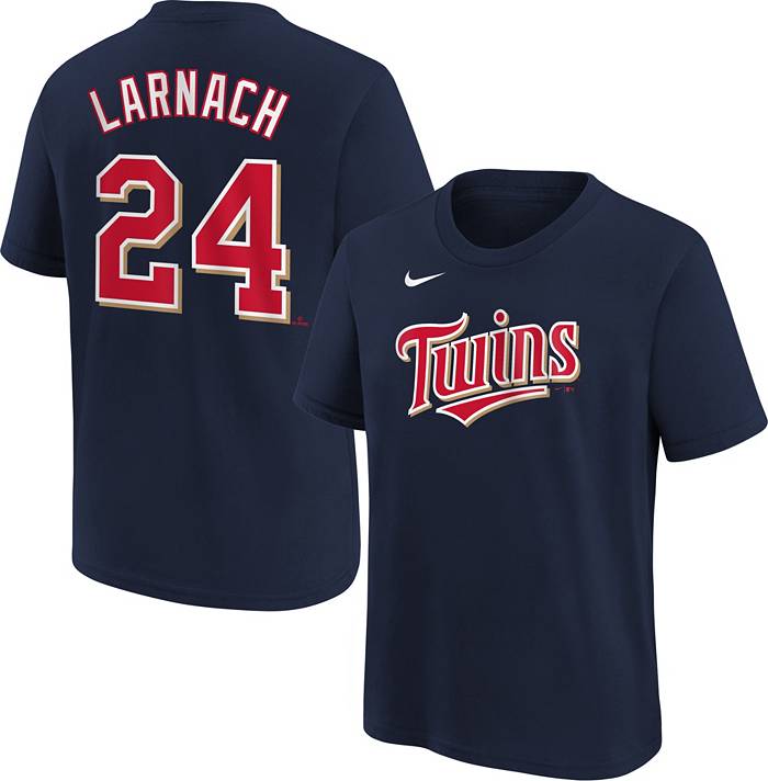 Nike Youth Minnesota Twins Trevor Larnach #24 Navy T-Shirt