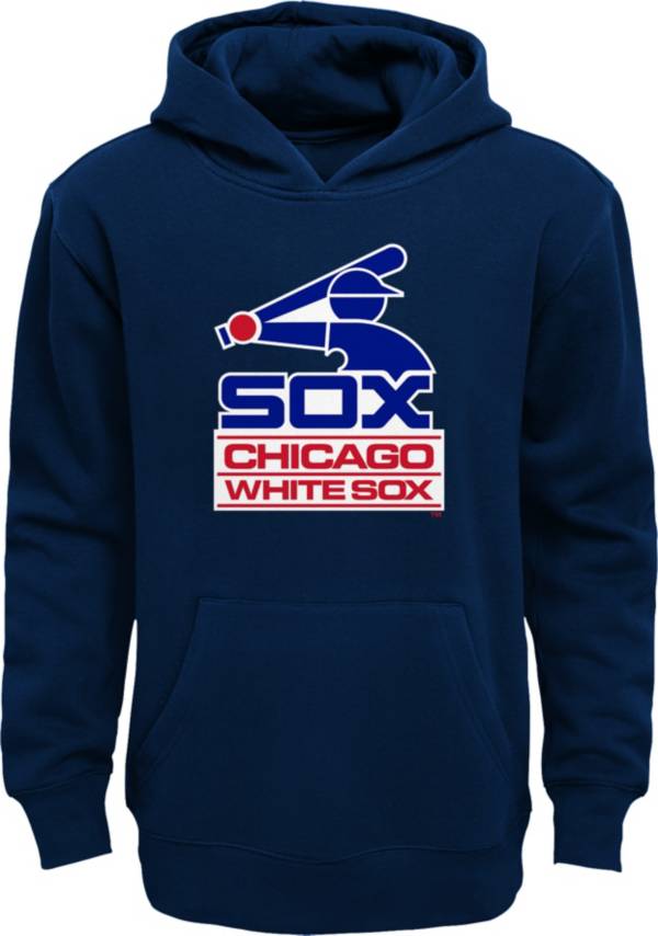 MLB Team Apparel Youth Chicago White Sox Navy Cooperstown Pullover