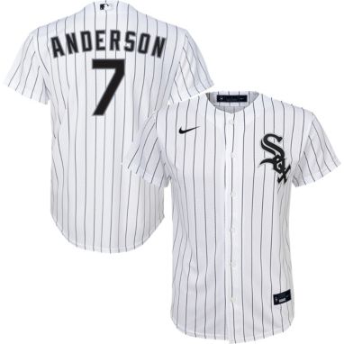 sorry, Nike Youth Chicago White Sox Tim Anderson #7 White Cool Base Jersey is currently out of stock