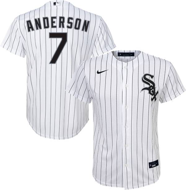 Nike white best sale sox jersey