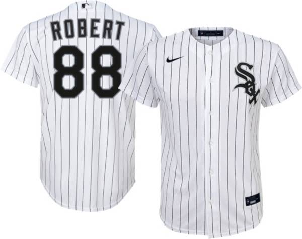 Nike Youth Replica Chicago White Sox Luis Robert #88 Cool Base White Jersey product image