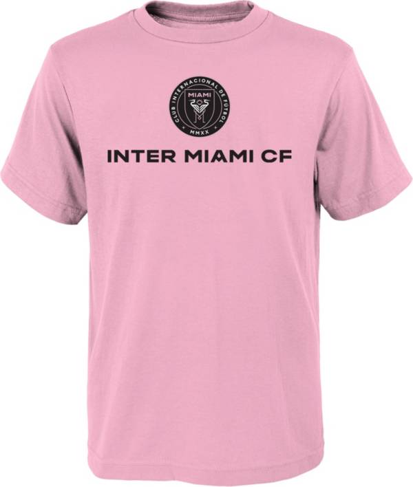 MLS Youth Inter Miami CF Club Pink T-Shirt