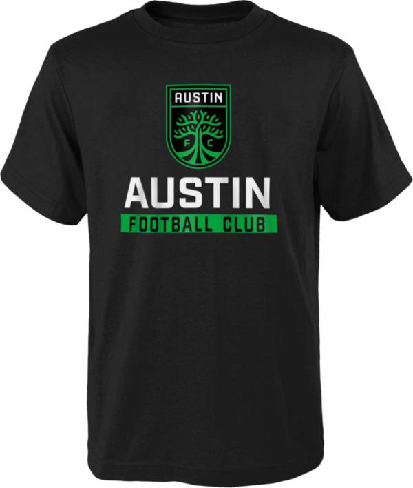 MLS Youth Austin FC Steel Black T-Shirt