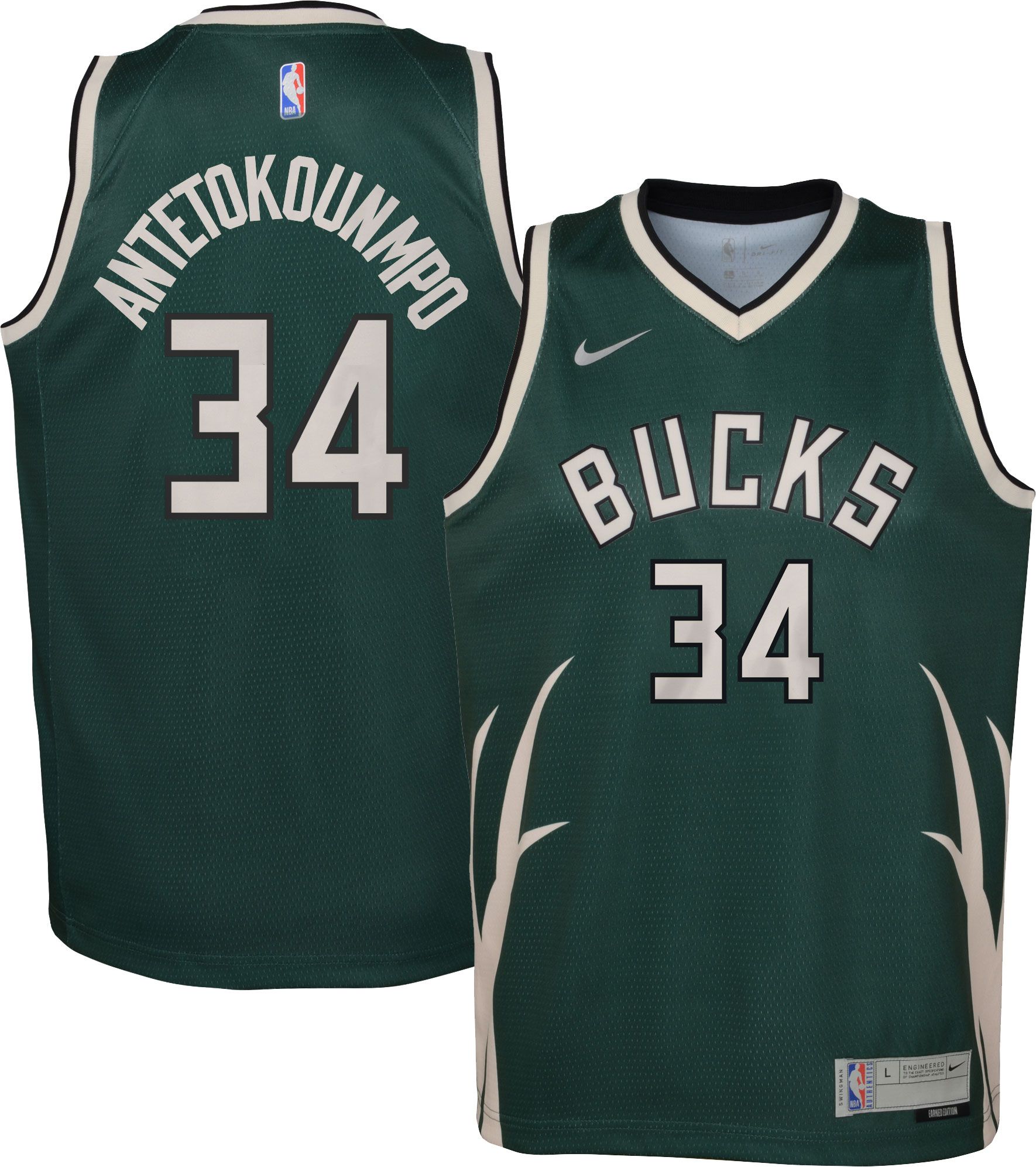 giannis antetokounmpo earned edition jersey