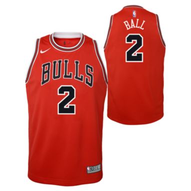 sorry, Nike Youth Chicago Bulls Lonzo Ball #2 Red Dri-FIT Swingman Jersey is currently out of stock
