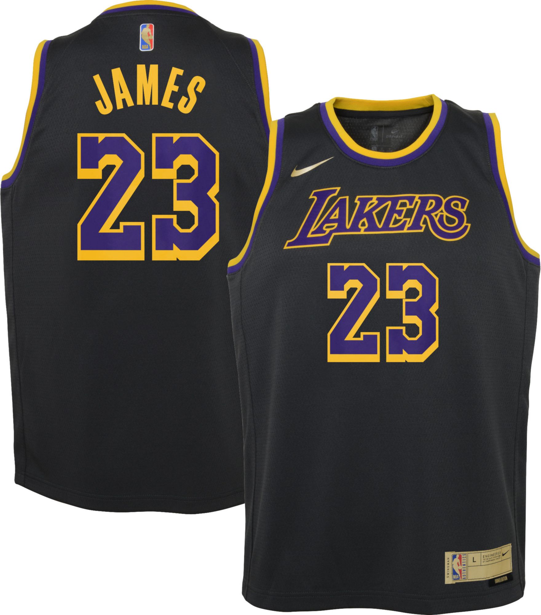 lebron lakers youth jersey