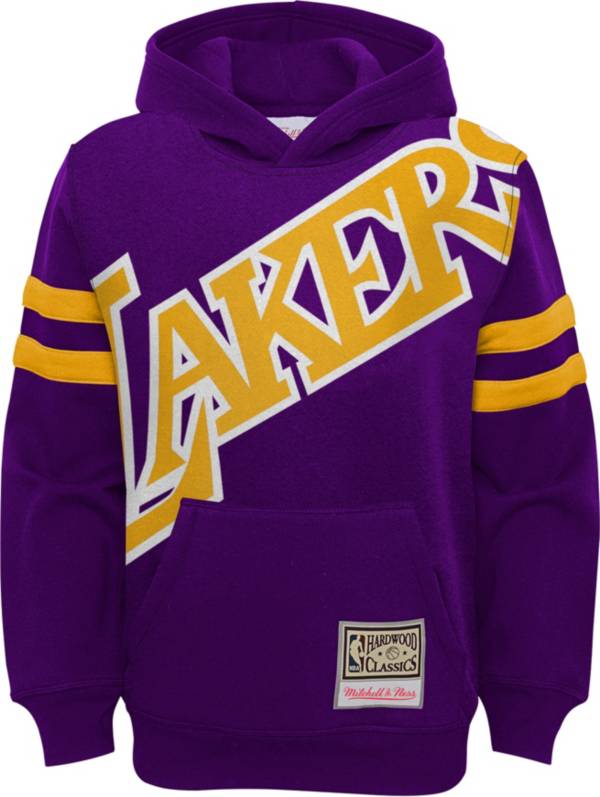 Outerstuff Youth Los Angeles Lakers Purple Big Face Fleece Hoodie product image