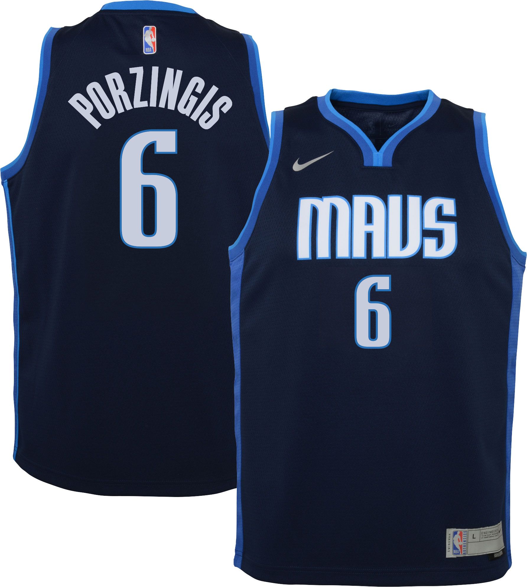 kristaps porzingis mavs jersey