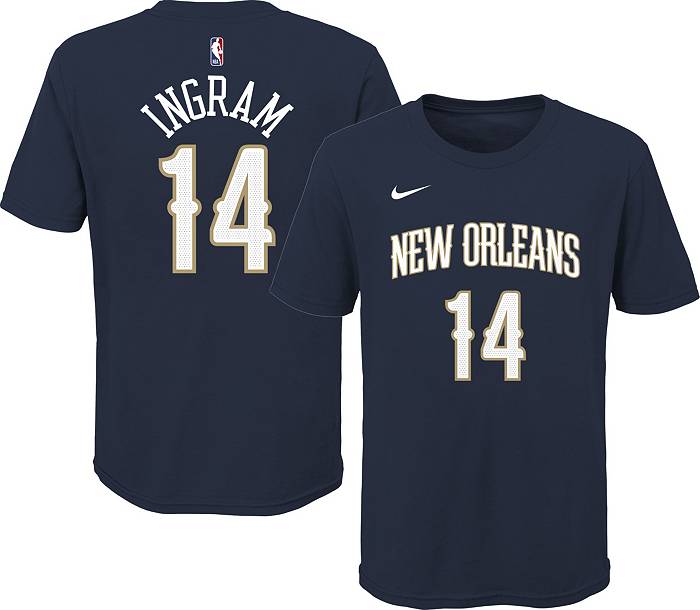 Unisex Nike Brandon Ingram White New Orleans Pelicans Swingman Badge Player  Jersey - Icon Edition