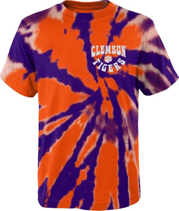 Gen2 Youth Clemson Tigers Orange Tie Dye T-Shirt product image