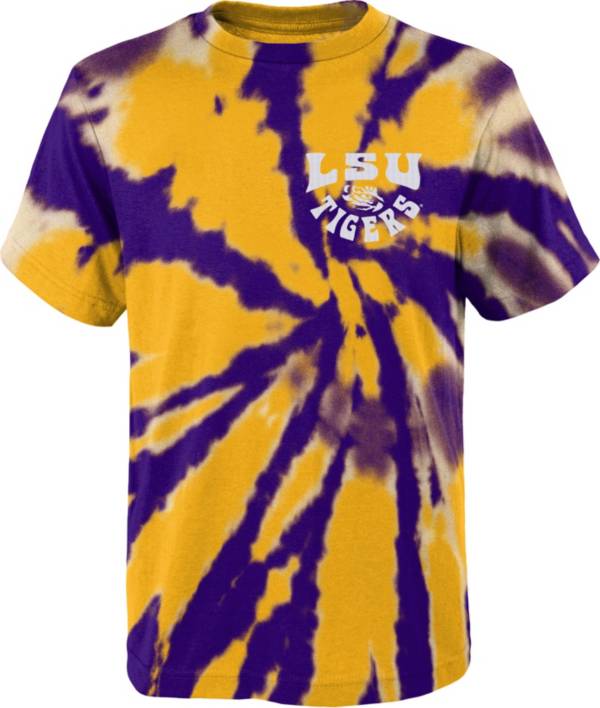 Gen2 Youth LSU Tigers Purple Tie Dye T-Shirt product image