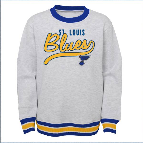 NHL Youth St. Louis Blues Legends Heather Grey Pullover Sweatshirt product image