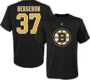 Adidas Boston Bruins Centennial Patrice Bergeron #37 Home Adizero Authentic Jersey, Men's, Size 50, Black