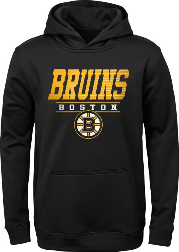 NHL Youth Boston Bruins Winning Streak Black Pullover Hoodie