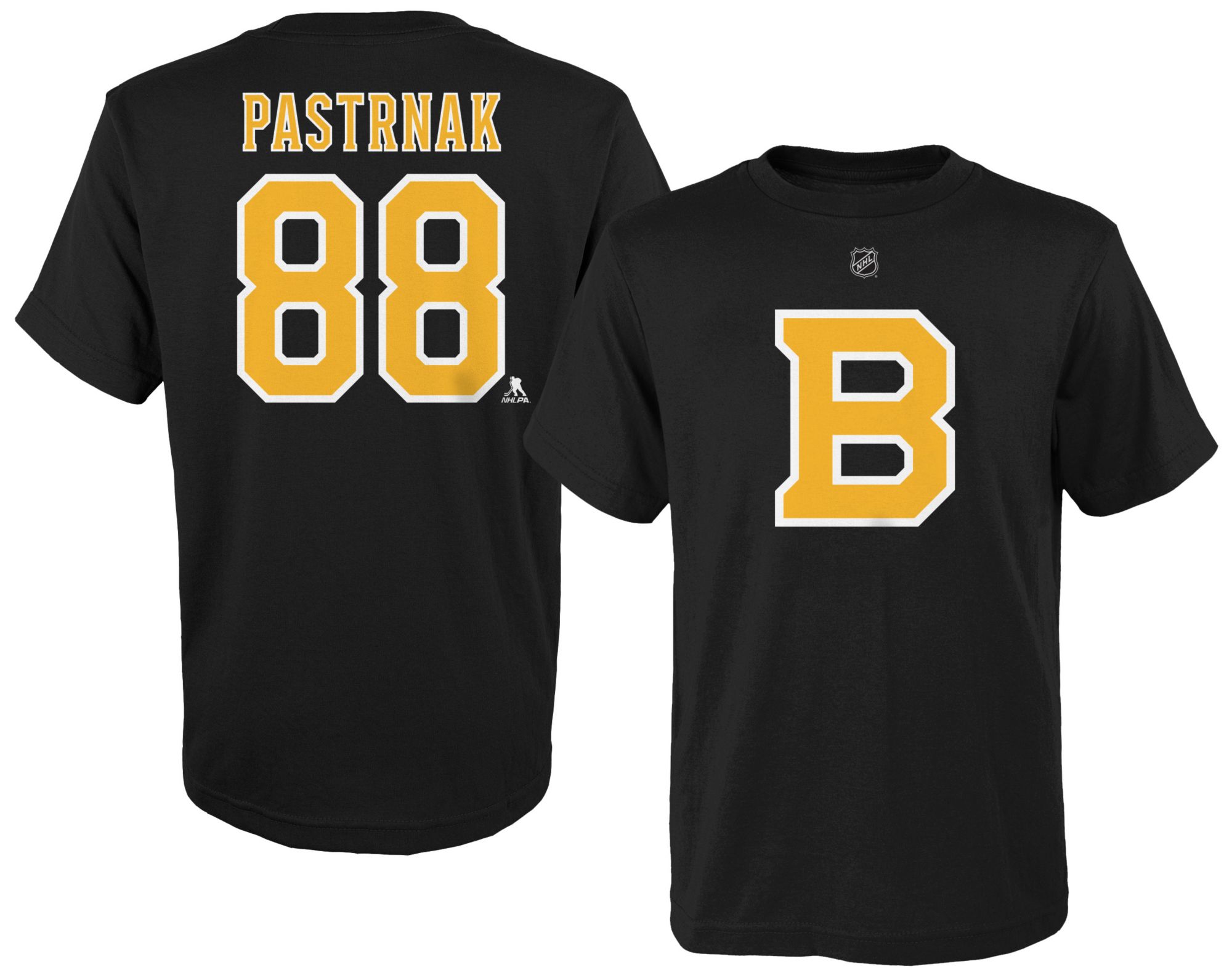 NHL Youth Boston Bruins David Pastrnák #88 Black T-Shirt product image
