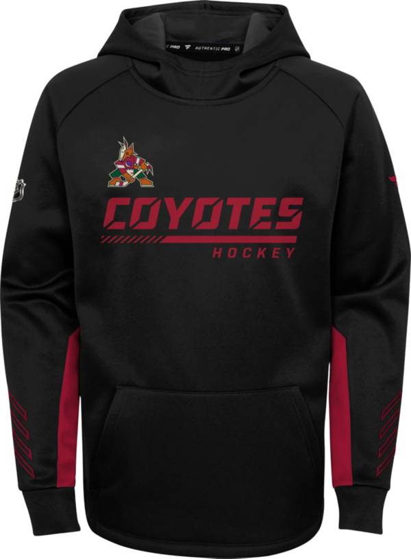 NHL Youth Arizona Coyotes Authentic Pro Black Pullover Hoodie product image