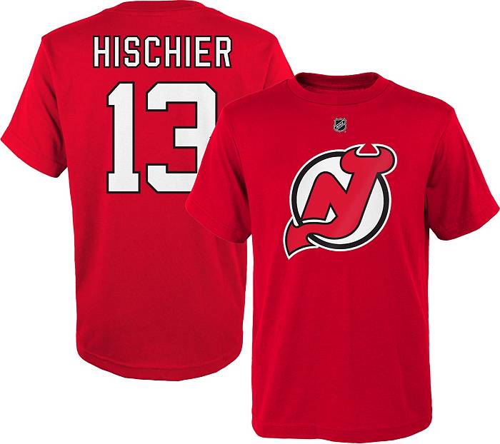Nico Hischier New Jersey Devils Home Premier Jersey - Red Nhl