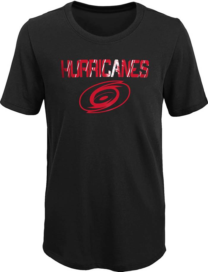 Men's Fanatics Branded Black Carolina Hurricanes Team Victory Arch T-Shirt