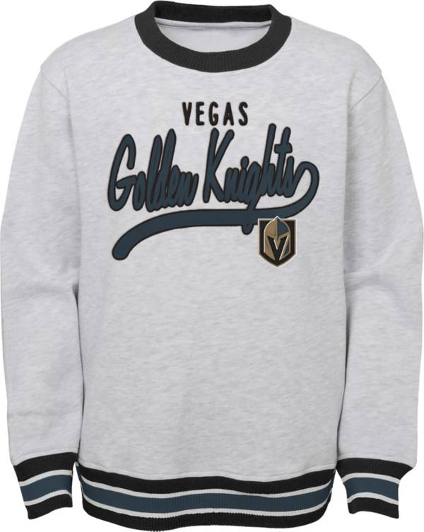 NHL Youth Las Vegas Golden Knights Legends Heather Grey Pullover Sweatshirt product image