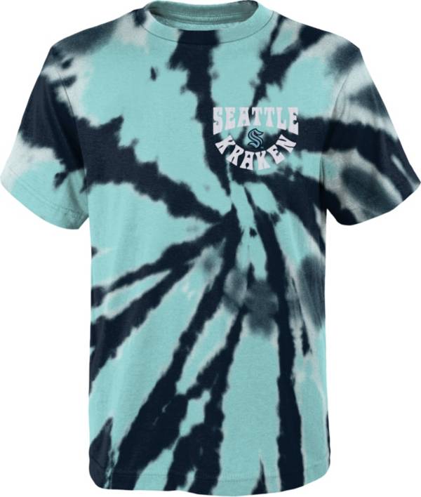 NHL Youth Seattle Kraken Pennant Tie-Dye T-Shirt product image