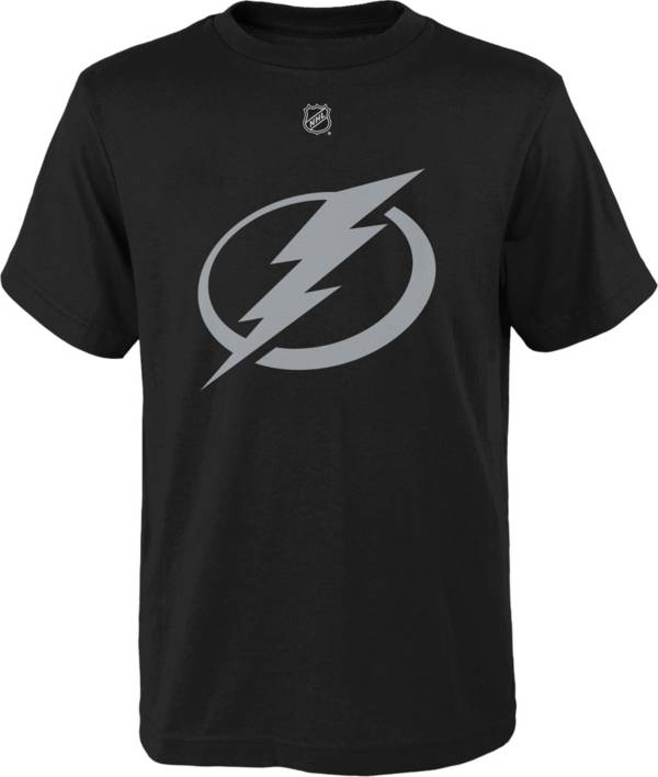 NHL Youth Tampa Bay Lightning Steven Stamkos #91 Black T-Shirt