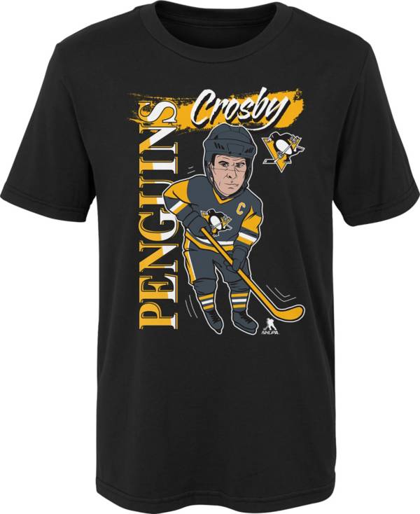 Youth Sidney Crosby Black Pittsburgh Penguins Premier Player Jersey