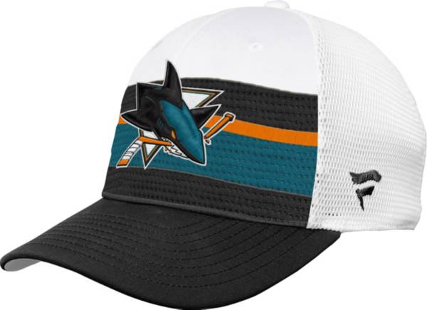 NHL Youth San Jose Sharks Draft Adjustable Trucker Hat
