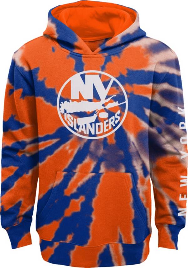 NHL Youth New York Islanders Statement Tie-Dye Pullover Hoodie