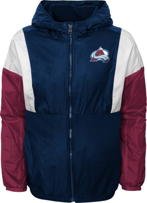 NHL Youth Colorado Avalanche Stadium Red Windbreaker Jacket product image