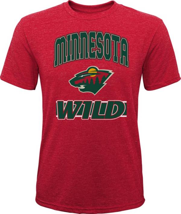 NHL Minnesota Wild Ice Cluster Dark Green T-Shirt