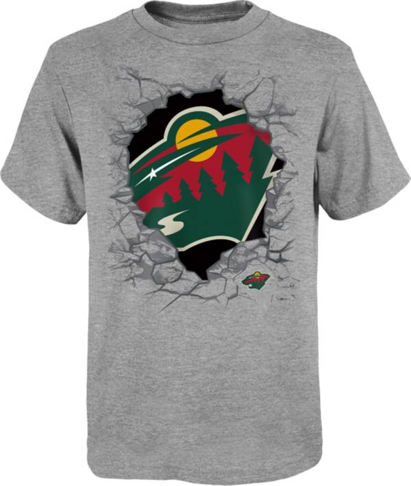 NHL Youth Minnesota Wild Breakthrough Grey T-Shirt product image