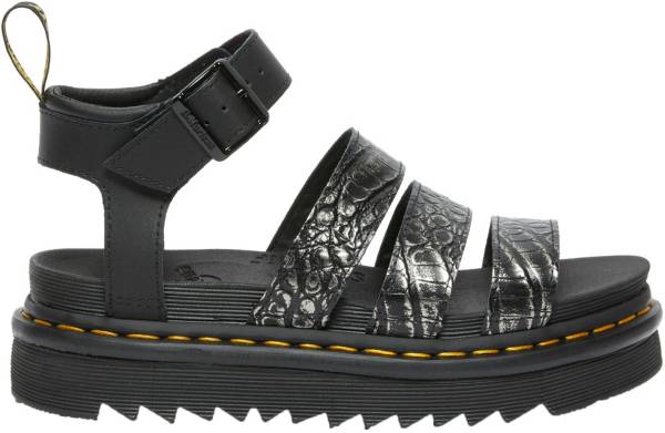 Dr martens best sale croc black