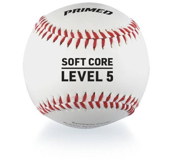 PRIMED Soft Core Level 5 Baseballs - 3 Pack product image