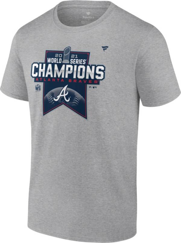 MLB 2021 World Series Champions Atlanta Braves Locker Room T-Shirt