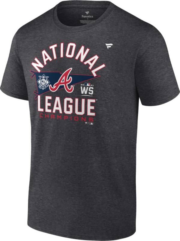 MLB 2021 National League Champions Atlanta Braves Locker Room T-Shirt