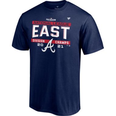sorry, MLB Men's Atlanta Braves Navy 2021 Division Champions T-Shirt is currently out of stock