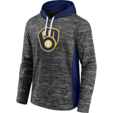 sorry, MLB Men's Milwaukee Brewers Charcoal Instant Replay Pullover Hoodie is currently out of stock
