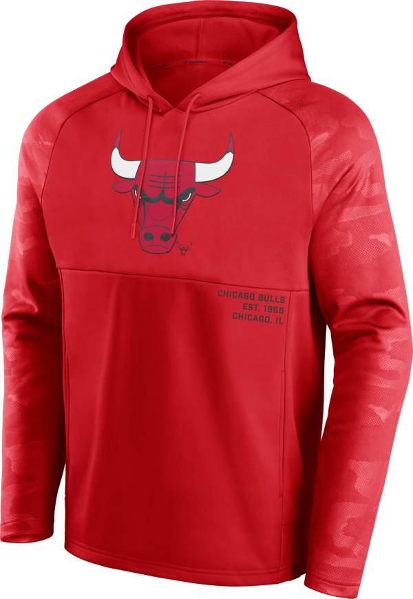 NBA Men's Chicago Bulls Red Pullover Hoodie