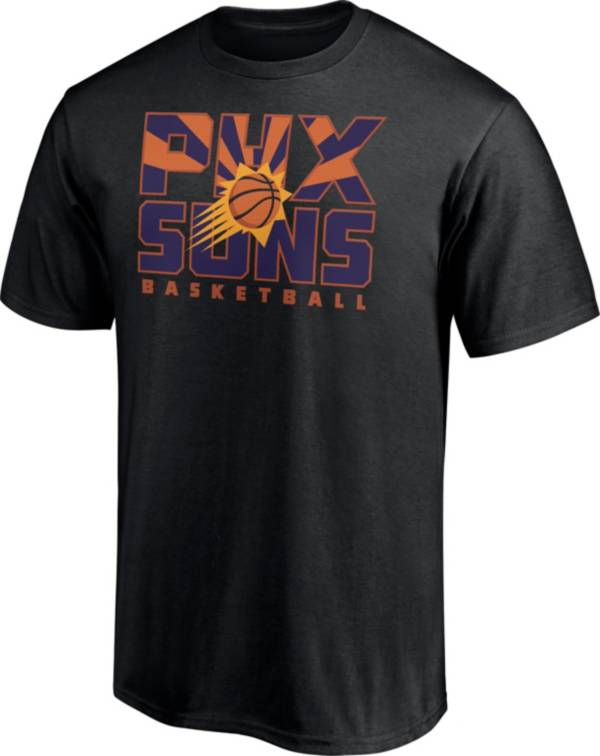 NBA Men's Phoenix Suns  Black  Cotton T-Shirt product image