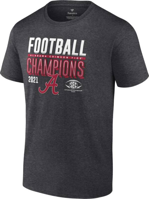 NCAA Men's 2021 SEC Football Champions Alabama Crimson Tide Locker Room T-Shirt