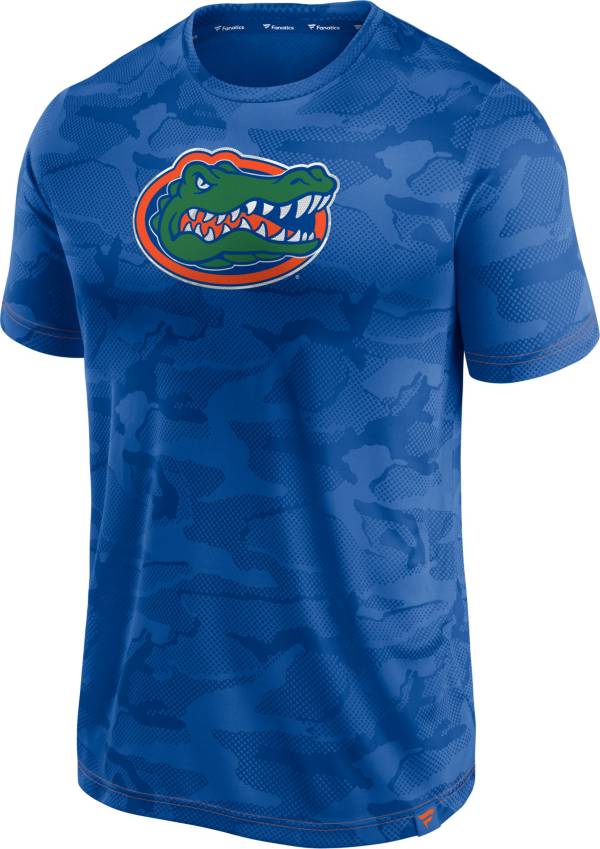 NCAA Men's Florida Gators Blue Camo T-Shirt