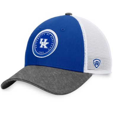 sorry, Top of the World Men's Kentucky Wildcats Blue/White Iconic Adjustable Trucker Hat is currently out of stock
