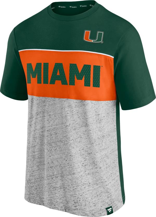 NCAA Men's Miami Hurricanes Green Kickoff T-Shirt product image