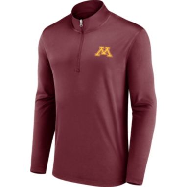 sorry, NCAA Men's Minnesota Golden Gophers Maroon Quarter-Zip Pullover Shirt is currently out of stock