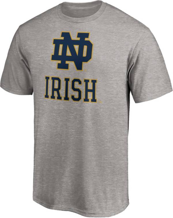 NCAA Men's Notre Dame Fighting Irish Grey Cotton T-Shirt | Dick's Sporting  Goods