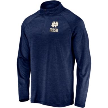 sorry, NCAA Men's Notre Dame Fighting Irish Navy Quarter-Zip Pullover Shirt is currently out of stock
