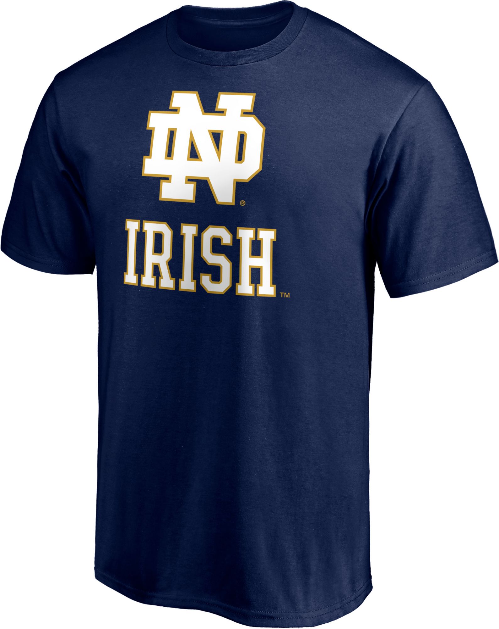 NCAA Men's Notre Dame Fighting Irish Navy Cotton T-Shirt product image